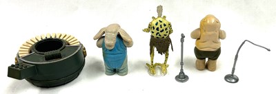 Lot 157 - Kenner Star Wars vintage Return of the Jedi SY Snootles & Rebo Band 3 3/4" figure set