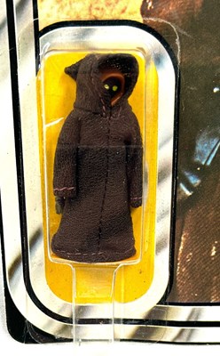 Lot 190 - Kenner Star Wars vintage Jawa 3 3/4" figure 20 back MOC