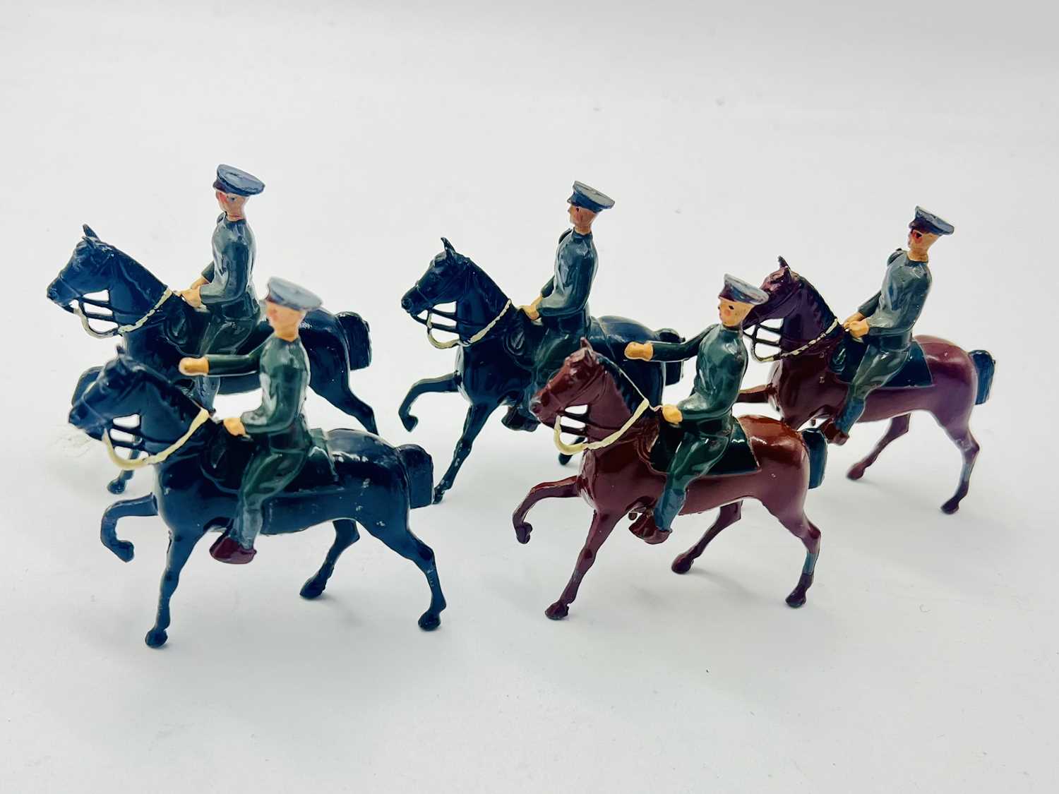Lot 313 - Britains - Set 229 - US Cavalry - Service Dress, [1946 Version]