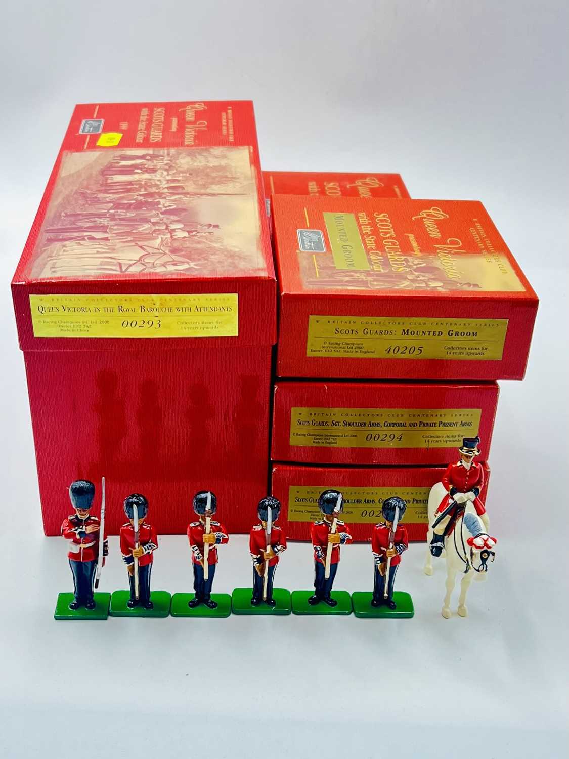 Britains – Set Gardes Écossais (Scot Guards) – Figurines Occasion
