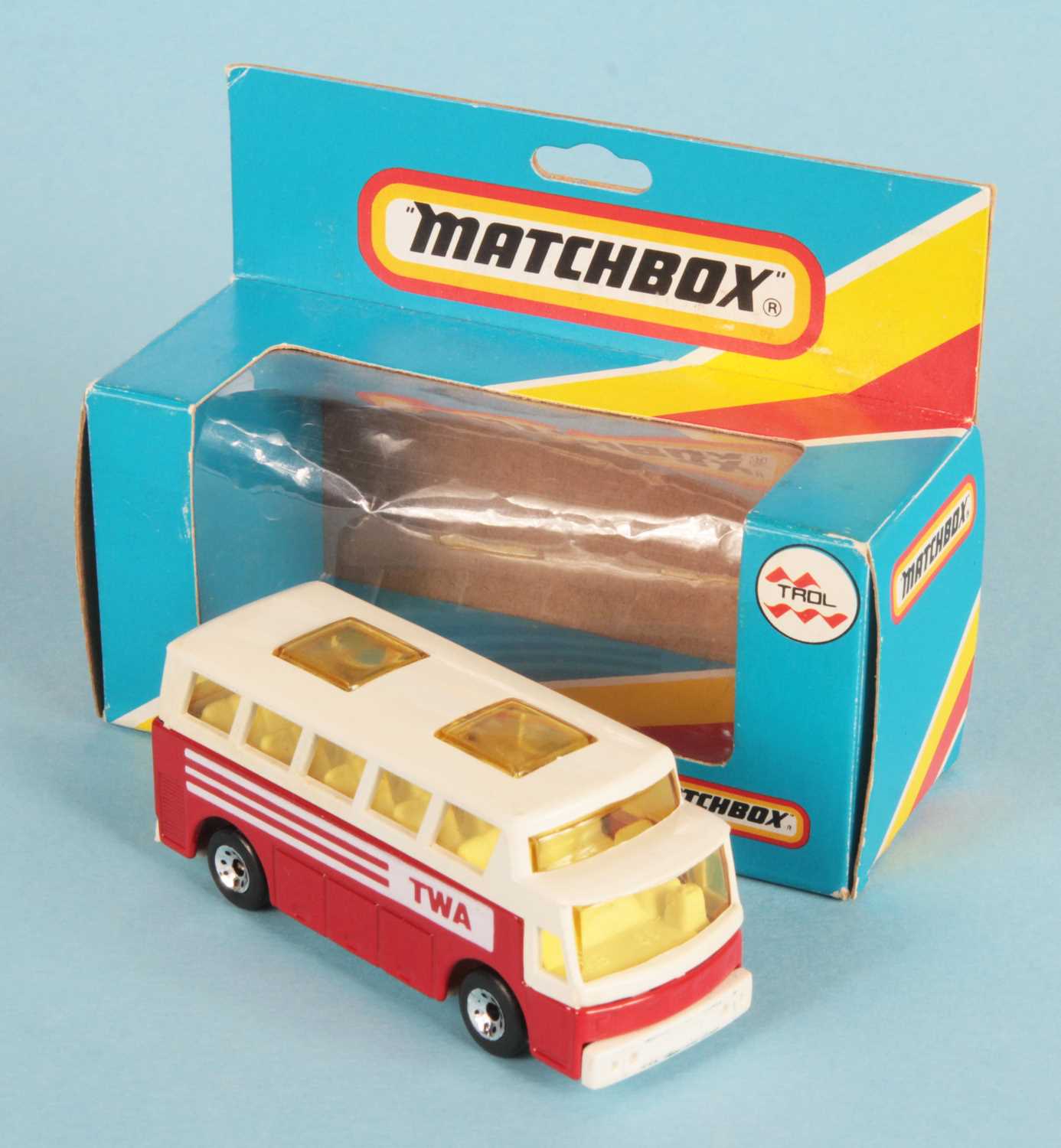 Lot 333 - Matchbox Superfast 65b Airport Coach TROL
