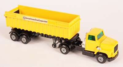 Lot 503 - Matchbox Super Kings K18 Ford LTS Articulated Tipper Truck "United States Steel Corporation"