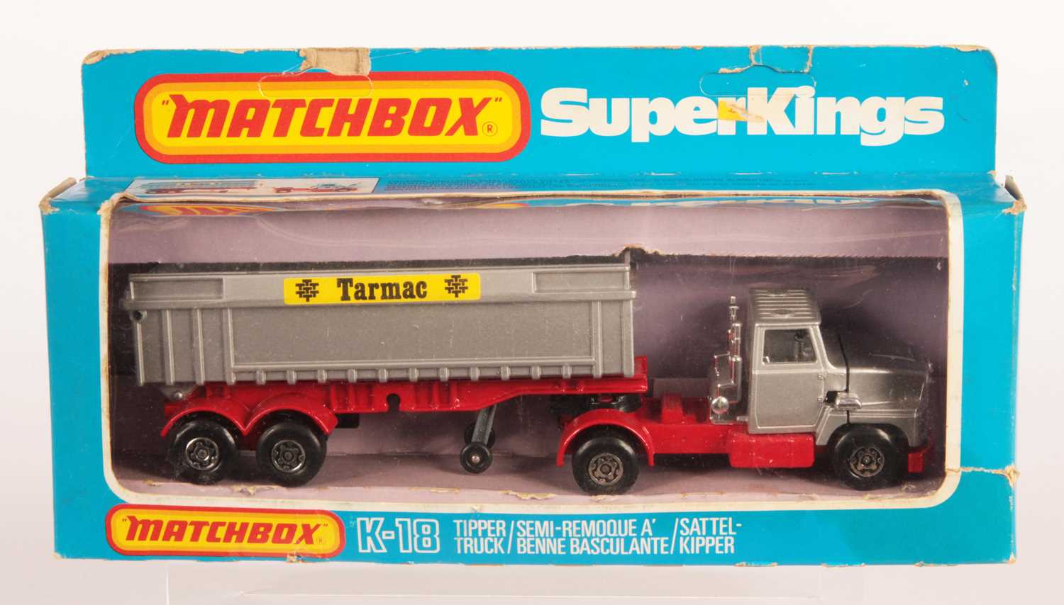 Lot 501 - Matchbox Super Kings K18 Ford LTS Articulated Tipper Truck "Tarmac"