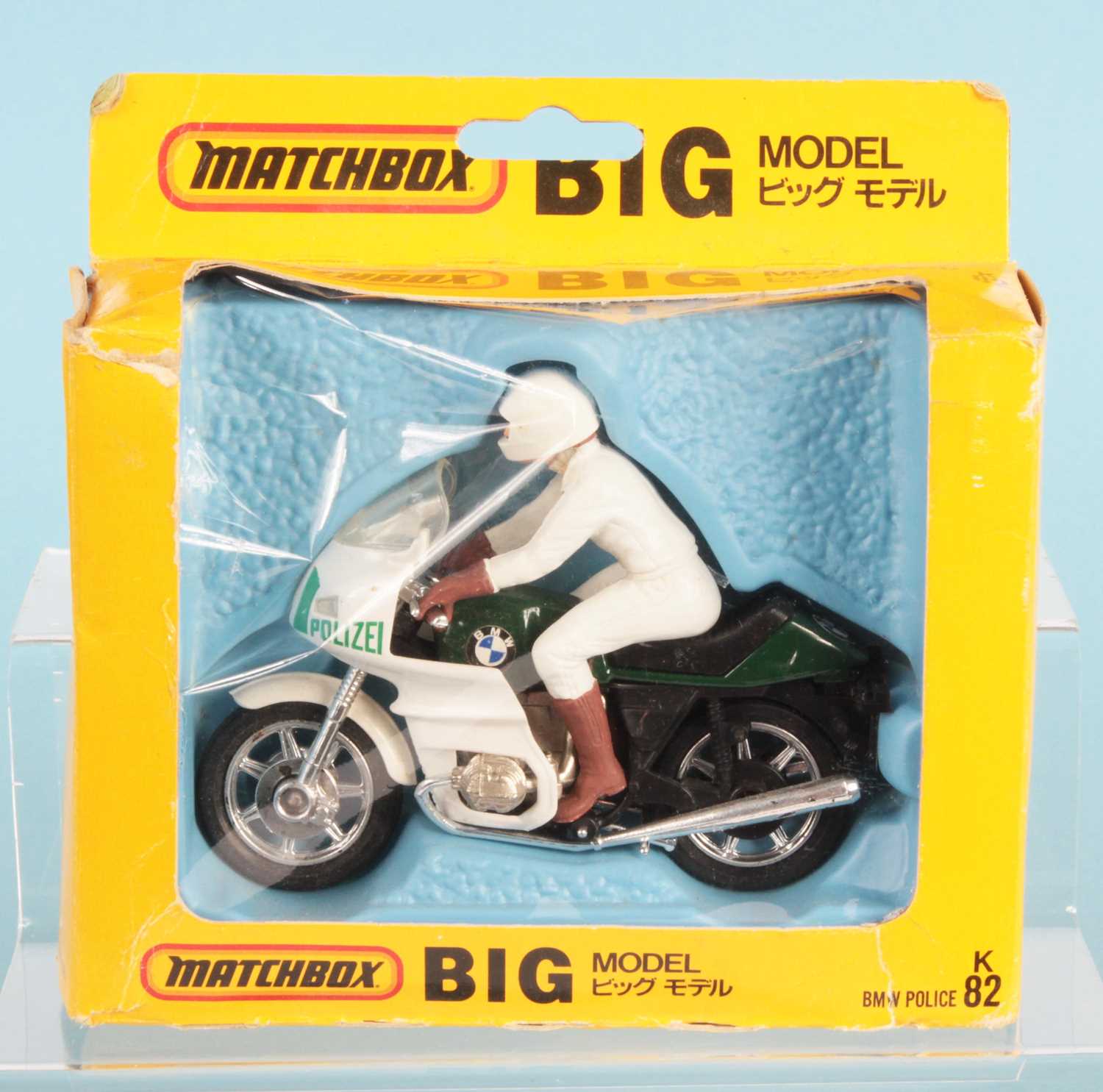 Lot 493 - Matchbox King Size K82 BMW Police Motorcycle Japanese Market model