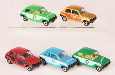 Lot 19 - Matchbox Superfast 5 x 21c Renault 5TL MADE IN BULGARIA ISSUES