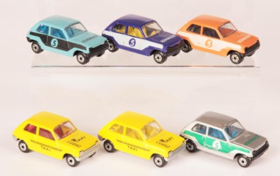 Lot 20 - Matchbox Superfast 6 x 21c Renault 5TL MADE IN BULGARIA ISSUES