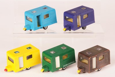 Lot 23 - Matchbox Superfast 5 x 31c Caravan MADE IN BULGARIA ISSUES