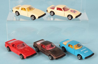 Lot 25 - Matchbox Superfast 5 x 31e Mazda RX-7 MADE IN BULGARIA ISSUES