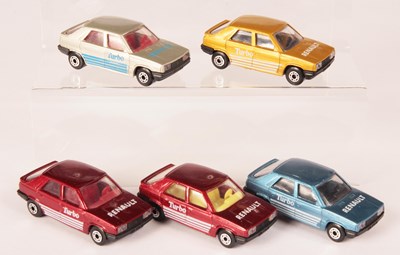 Lot 29 - Matchbox Superfast 5 x 33d Renault 11 MADE IN BULGARIA ISSUES