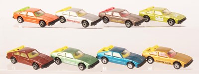 Lot 51 - Matchbox Superfast Group of 8 x 60d Toyota Supra MADE IN BULGARIA ISSUES