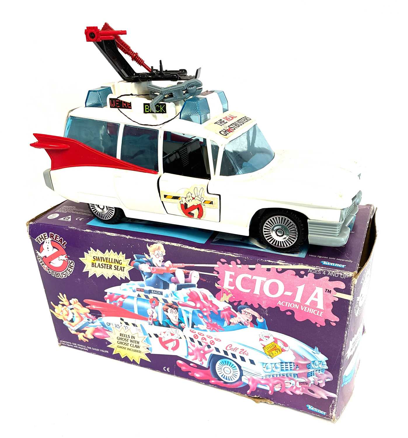 VÉHICULE VINTAGE 1989 Kenner The Real Ghostbusters ECTO-1A scellé en VÉHICULE VINTAGE 1989 Kenner The Real Ghostbusters ECTO-1A scellé en