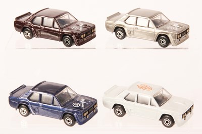 Lot 60 - Matchbox Superfast Group of 4 x 74e Fiat Abarth MADE IN BULGARIA ISSUES