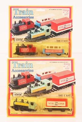 Lot 72 - Matchbox Superfast Pair of Railway Related Twin Pack Made in Hong Kong Copy Models