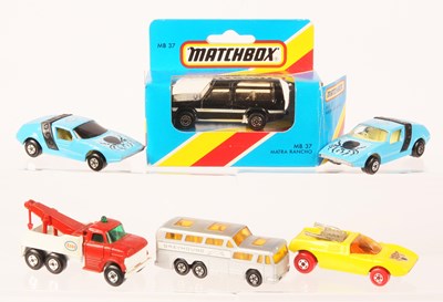 Lot 79 - Matchbox Superfast Group of Harder to Find Models