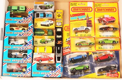 Lot 81 - Matchbox Superfast Group of Made in Hong Kong & American Editions