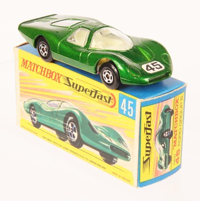 Lot 88 - Matchbox Superfast 45a Ford Group 6 RARE PINK BASE