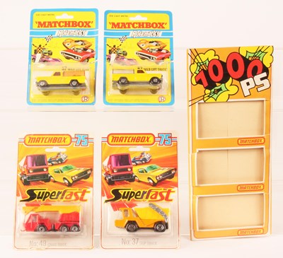 Lot 96 - Matchbox Superfast Group of 1970's Issue Blister Packs