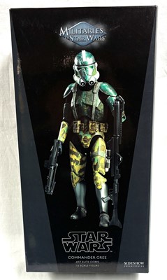 Lot 3 - Sideshow Star Wars Militaries of Star Wars Commander Gree 1:6 Scale Figure MIB