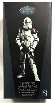 Lot 7 - Sideshow Star Wars Militaries of Star Wars Commander Neyo 1:6 Scale Figure MIB
