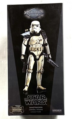 Lot 20 - Sideshow Star Wars Militaries of Star Wars Sandtrooper Corporal 1:6 Scale Figure MIB