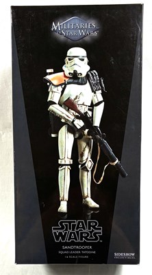 Lot 21 - Sideshow Star Wars Militaries of Star Wars Sandtrooper Squad Leader 1:6 Scale Figure MIB