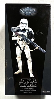 Lot 22 - Sideshow Star Wars Militaries of Star Wars Sandtrooper Squad Desert Sands Detachment 1:6 Scale Figure MIB