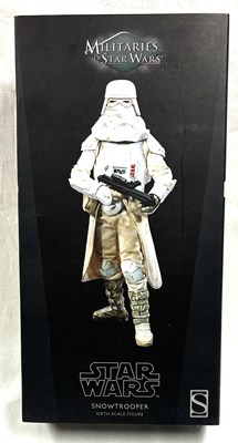 Lot 24 - Sideshow Star Wars Militaries of Star Wars Snowtrooper 1:6 Scale Figure MIB