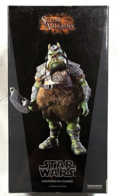 Lot 36 - Sideshow Star Wars Scum & Villainy Gamorrean Guard 1:6 Scale figure MIB