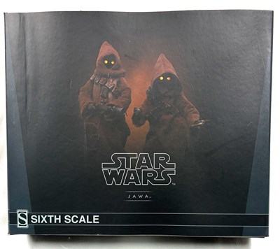 Lot 44 - Sideshow Star Wars Jawa 1:6 Scale figure set MIB