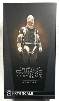 Lot 51 - Sideshow Star Wars Dengar 1:6 Scale figure MIB