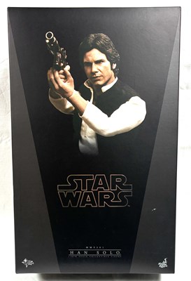 Lot 52 - Hot Toys Star Wars Han Solo MMS261 1:6 Scale figure MIB