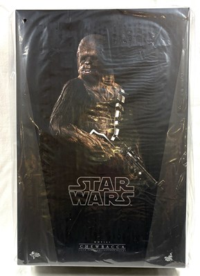 Lot 57 - Hot Toys Star Wars Chewbacca MMS262 1:6 Scale figure MIB