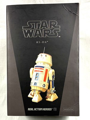Lot 60 - Real Action Heroes Star Wars R5-D4 1:6 Scale figure MIB