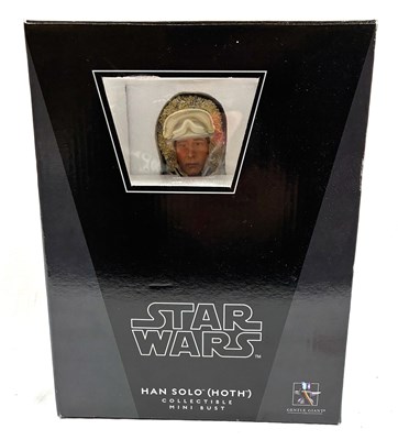 Lot 61 - Gentle Giant Star Wars Han Solo Hoth Collectible Mini Bust MIB