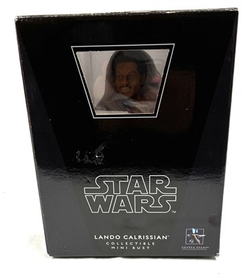 Lot 64 - Gentle Giant Star Wars Lando Calrissian Mini Bust MIB