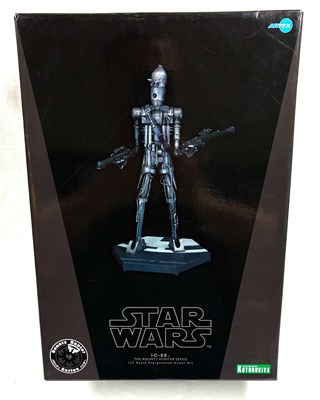 Lot 75 - Kotobukiya Artfx Star Wars IG-88 1/7th scale Pre-Painted Model Kit MIB