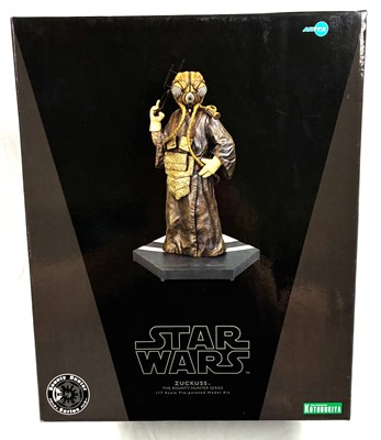 Lot 77 - Kotobukiya Artfx Star Wars Zuckuss 1/7th scale Pre-Painted Model Kit MIB