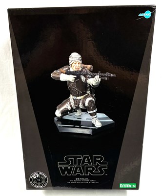 Lot 78 - Kotobukiya Artfx Star Wars Dengar 1/7th scale Pre-Painted Model Kit MIB