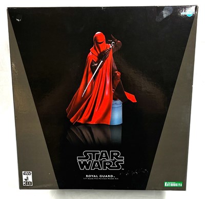 Lot 80 - Kotobukiya Artfx Star Wars Royal Guard 1/7th scale Pre-Painted Model Kit MIB
