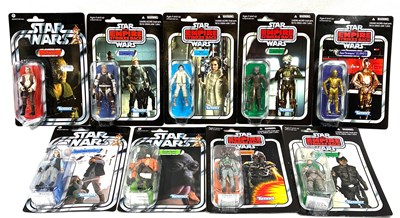 Lot 99 - Hasbro Star Wars Vintage Collection 3 3/4" figures x 9 MISP
