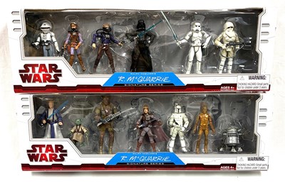 Lot 100 - Hasbro Star Wars Ralph McQuarrie Signature Series 3 3/4" figure 6 packs MISP