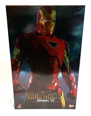 Lot 110 - Hot Toys Marvel Iron Man 2 Mark VI 1:6th scale figure MIB