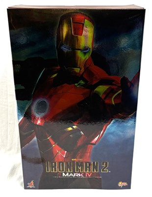 Lot 126 - Hot Toys Marvel Iron Man 2 Mark 4 IV 1:6th scale figure MIB