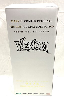 Lot 157 - Kotobukiya Marvel Legendary Villain Series Venom Fine Art Statue MIB