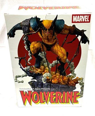 Lot 161 - Kotobukiya Diamond Select Marvel Wolverine Statue MIB