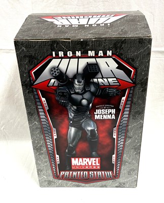 Lot 163 - Bowen Designs Marvel Irom Man War Machine Painted Statue MIB