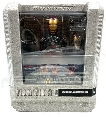 Lot 169 - Hot Toys Iron Man 3 Workshop Accessories Set ACS002 1:6th scale MISB