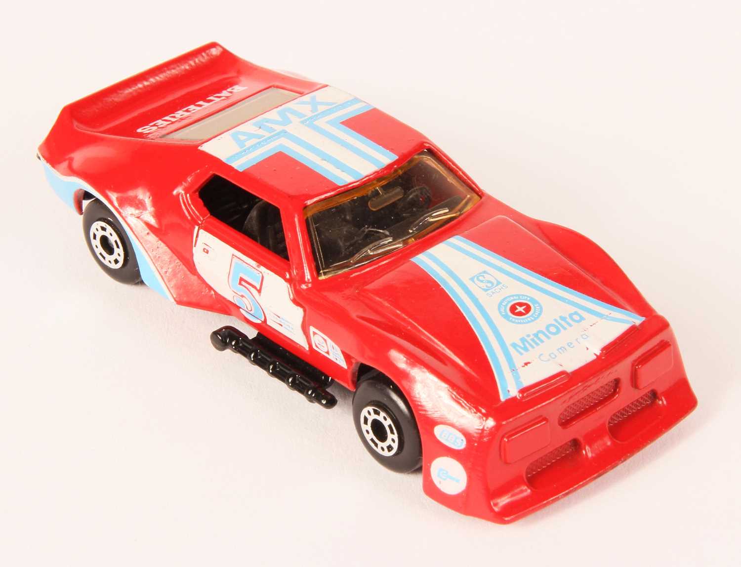 Lot 216 - Matchbox Superfast 9d AMX Javelin Pro-Stocker FACTORY PRE-PRODUCTION COLOUR TRIAL MINOLTA CAMERAS