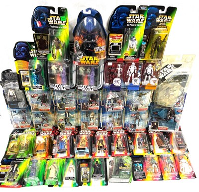 Lot 174 - Hasbro Star Wars modern 3 3/4" figures x 42 MISP