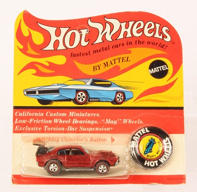 Lot 641 - Hot Wheels Redline Mighty Maverick Spectraflame Red